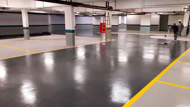 Pintura Epoxi para Estacionamento