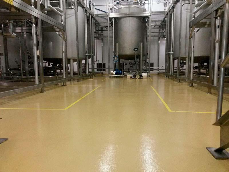 Tinta Pu para Piso Industrial